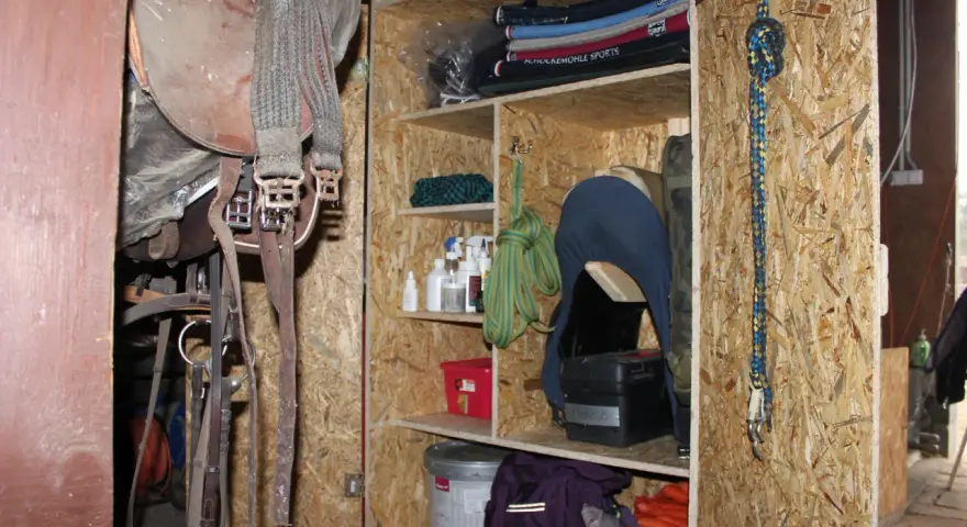 Szafa na sprzęt jeździecki: Wybierz mądrze! Poradnik + DIY