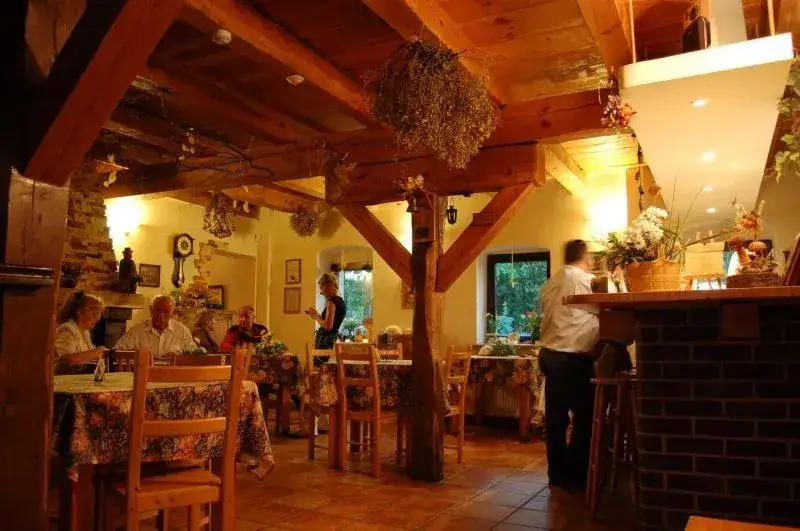 Ślężański Młyn restauracja wnętrze dania